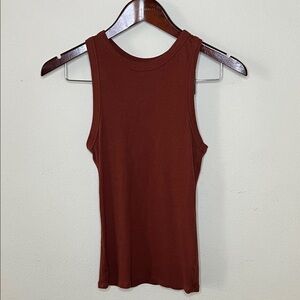 a new day Maroon Muscle Shirt Ribbed Size Medium